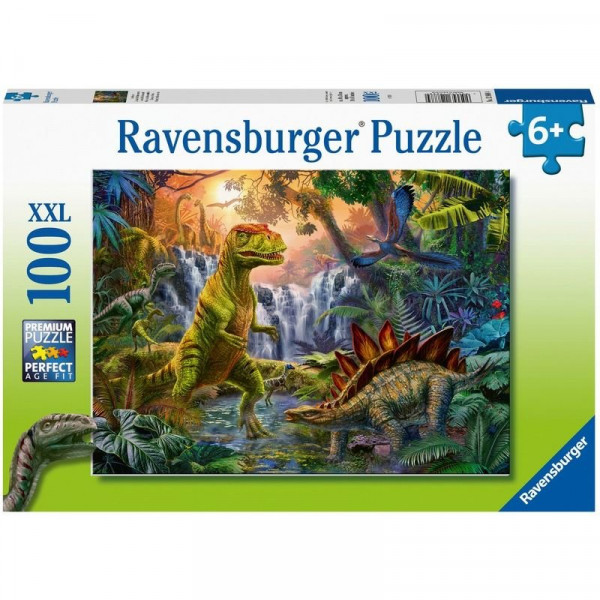 Dínó oázis 100 darabos puzzle