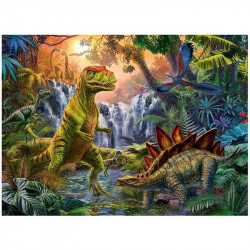 Dínó oázis 100 darabos puzzle