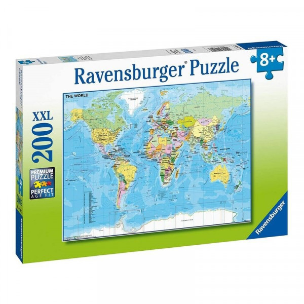 Ravensburger: Puzzle 200 db - A világ