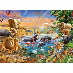Ravensburger: Fürdés a vízben 100 darabos puzzle 100-499 darabos puzzle Ravensburger
