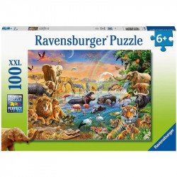 Ravensburger: Fürdés a vízben 100 darabos puzzle 100-499 darabos puzzle Ravensburger