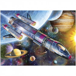 Ravensburger: Puzzle 100 db - Küldetés az űrben