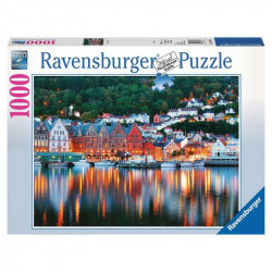 Ravensburger: Puzzle 1000 db - Bergen, Norvégia 1000-2999 darabos puzzle Ravensburger