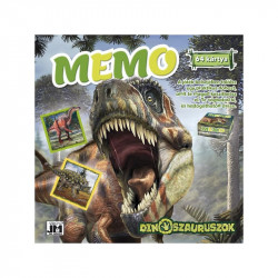 Memória fejlesztő könyv - Dinoszaurusz Könyv Nincs