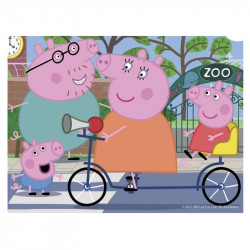 Fa mesekocka 12 db - Peppa malac