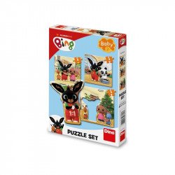 Bing babypuzzle 3-5 db 1-99 darabos puzzle Dino