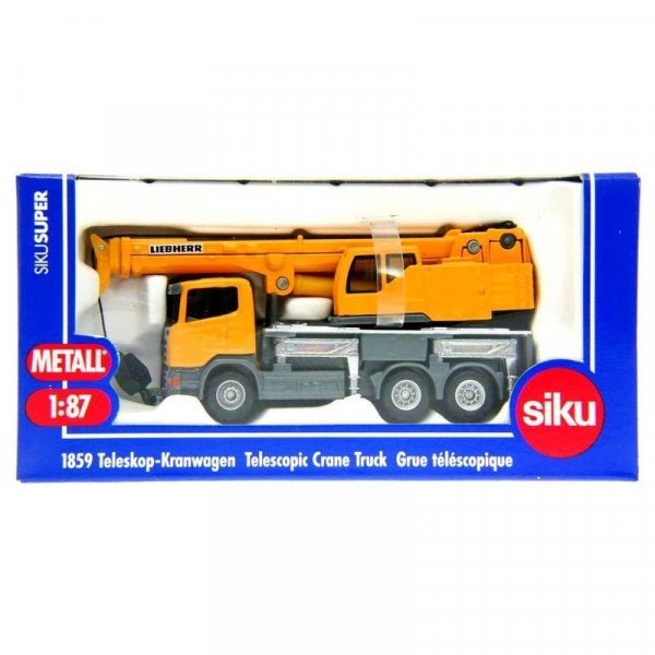 SIKU Scania daruskocsi Liebherr daruval 1:87 - 1859
