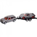 SIKU Porsche terepjáró trélerrel 1:55 - 2544