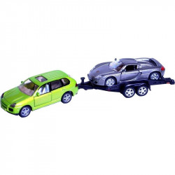 SIKU Porsche terepjáró trélerrel 1:55 - 2544