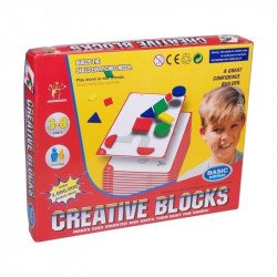 Készségfejlesztő képkirakó formákkal - alapszint Építőjáték Nincs