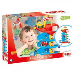 Autópálya spirál 38 részes 60cm magas Autópálya, parkolóház Dolu