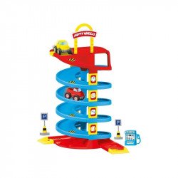 Autópálya spirál 38 részes 60cm magas Autópálya, parkolóház Dolu