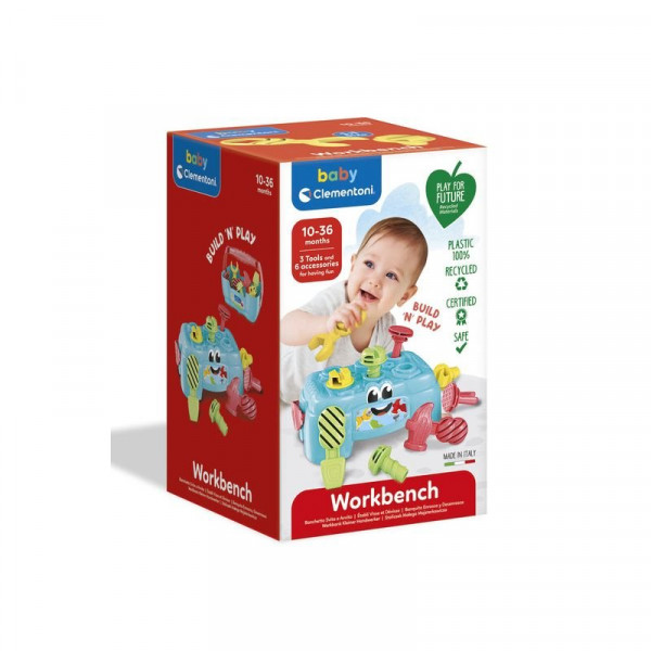 Baby Clementoni Szerszámos Láda, Formaillesztő