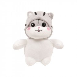 Plüss sapkás cica, 25 cm - többfajta 20-40 cm Nincs