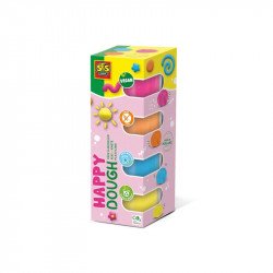 Jó érzés gyurmázni - Happy 4X90gr Gyurma SES