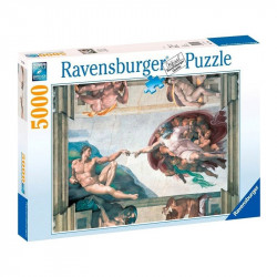 Michelangelo: Teremtés 5000 darabos puzzle 3000+ darabos puzzle Ravensburger