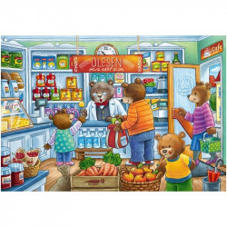 Puzzle 2x12 db - A boltban