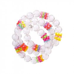 Rugalmas karkötő virágokkal - többféle Divat, ékszer, smink Nincs
