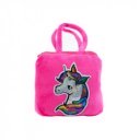 Csillámos virág, lepke, baba kistáska