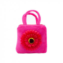 Csillámos virág, lepke, baba kistáska