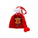 Mikulás plüss táska