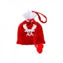 Mikulás plüss táska