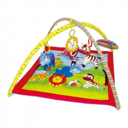 Szavanna állatok bébi játszószőnyeg Bébijáték, kellék Biba Toys