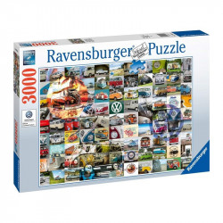 VW Bully pillanatok 3000 darabos puzzle 3000+ darabos puzzle Ravensburger