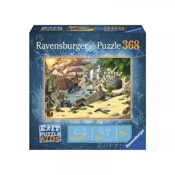 Puzzle Exit Kids 368 db - Kalózok kincse