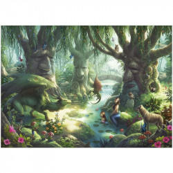 Puzzle Exit Kids 368 db - Varázslatos erdő