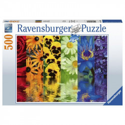 Ravensburger: Puzzle 500 db - Virágsávok 500-999 darabos puzzle Ravensburger