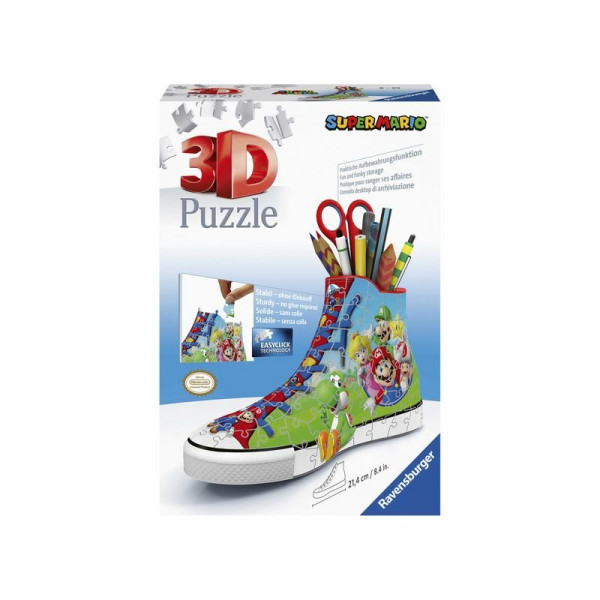 Puzzle 3D 108 db - Tornacipő Super Mario