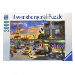 Ravensburger: Puzzle 2000 db - Romantikus este Párizsban 500-999 darabos puzzle Ravensburger