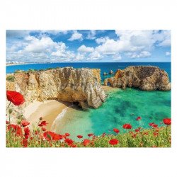 Puzzle 1000 db - Pipacsok Algarveban 1000-2999 darabos puzzle Ravensburger