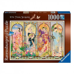 Puzzle 1000 db - A négy évszak 1000-2999 darabos puzzle Ravensburger
