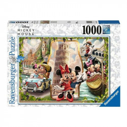 Puzzle 1000 db - Minnie és Mickey vakáción 1000-2999 darabos puzzle Ravensburger