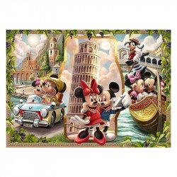 Puzzle 1000 db - Minnie és Mickey vakáción 1000-2999 darabos puzzle Ravensburger