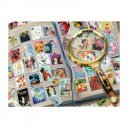 Puzzle 2000 db - Kedvenc bélyegeim