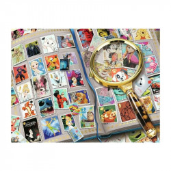 Puzzle 2000 db - Kedvenc bélyegeim 1000-2999 darabos puzzle Ravensburger