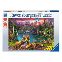 Puzzle 3000 db - Tigrisek a lagúnában 3000+ darabos puzzle Ravensburger