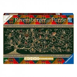 Puzzle 2000 db - Családfa 1000-2999 darabos puzzle Ravensburger