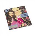 Besties - Képkarcoló és kifestő, 20x20 cm, 2x12 lap