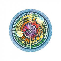 Puzzle kör 500 db - Cukorka 500-999 darabos puzzle Ravensburger