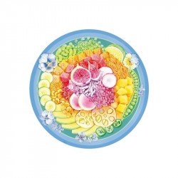 Puzzle kör 500 db - Poke bowl 500-999 darabos puzzle Ravensburger