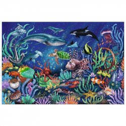 Puzzle 500 db - A tenger mélyén 500-999 darabos puzzle Ravensburger
