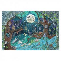 Puzzle 500 db - Fantázia erdő