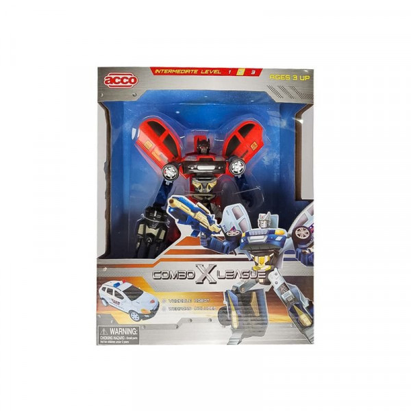 Robot transformer 2 féle ( Rendőr/Tűzoltó)