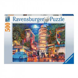 Puzzle 500 db - Esték Pisában 500-999 darabos puzzle Ravensburger