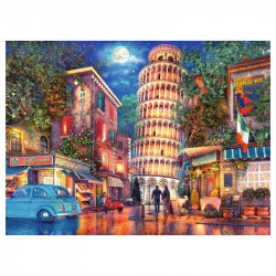 Puzzle 500 db - Esték Pisában 500-999 darabos puzzle Ravensburger
