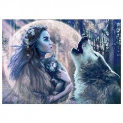 Puzzle 1000 db - A holdfény varázsa 1000-2999 darabos puzzle Ravensburger